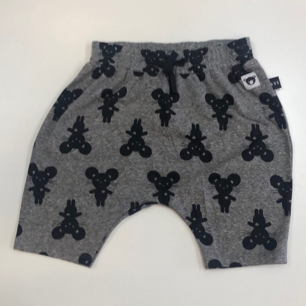 Fashion pair of mouse print shorts